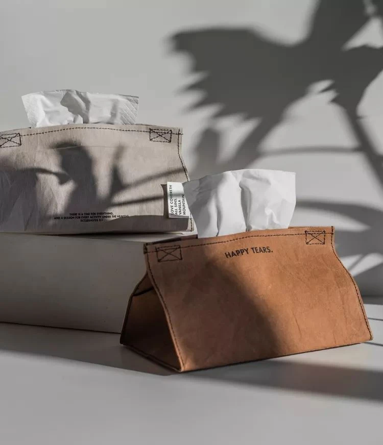 Customize Design Bio-degradable Kraft Paper Tissue Bags